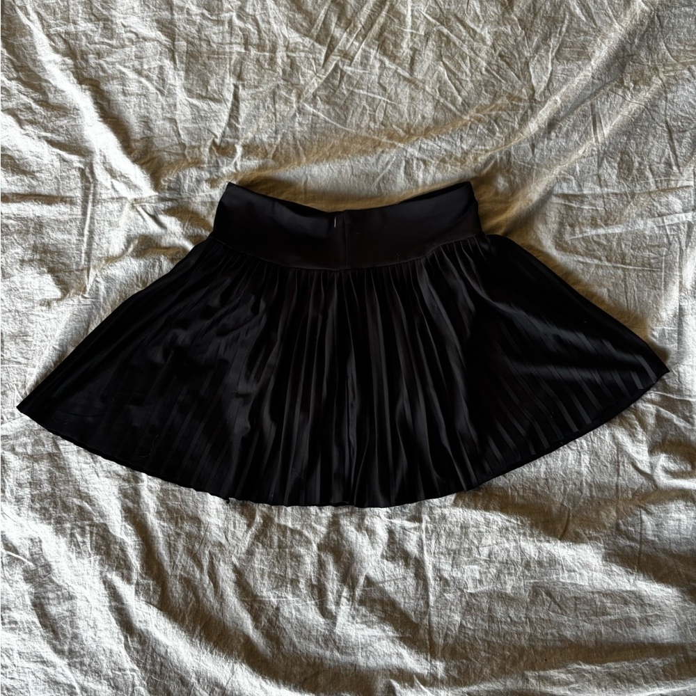 Black Pleated Skirt